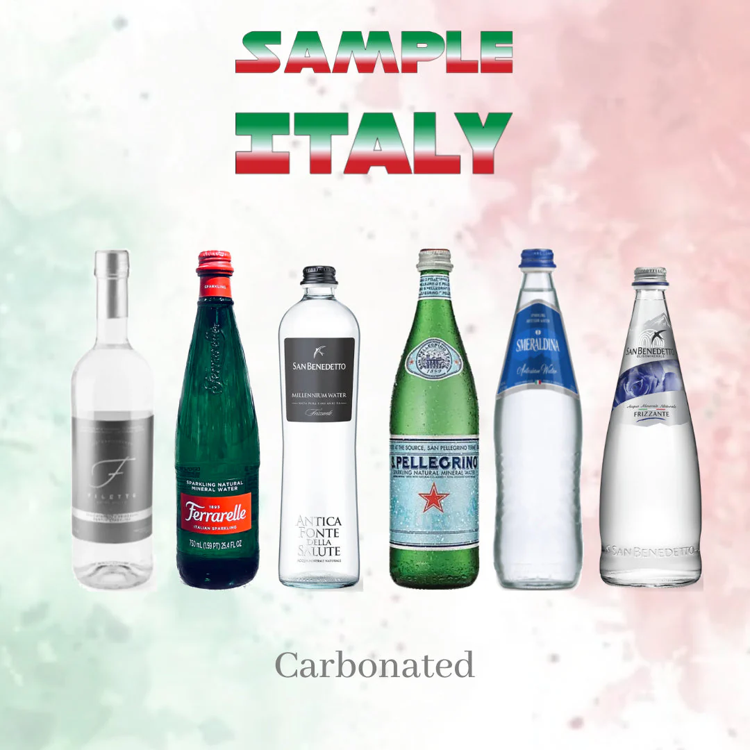 Discovering Sparkling Italian Mineral Bottled Waters