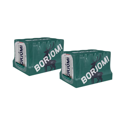 Borjomi Naturally Sparkling High Mineral Water 330ml 24 Pack Aluminum Cans