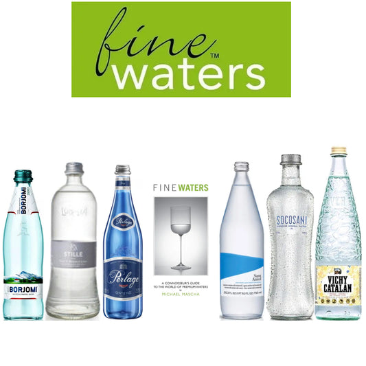 FINE WATERS Premium Mineral and Sparkling Bottled Waters and A Connoisseur's Guide