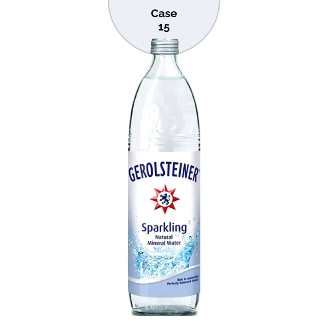 Gerolsteiner Mineral Water Case of 15