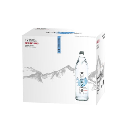 Icelandic Glacial Sparkling Bottled Water 750ml Case