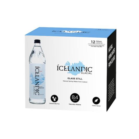 Icelandic Glacial Spring Bottled Water 750ml Case