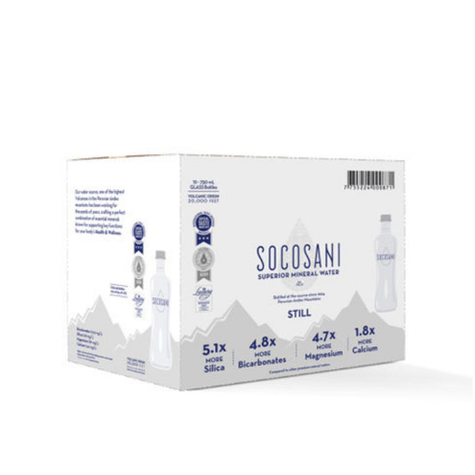 Socosani Natural Mineral Water 750ml Case